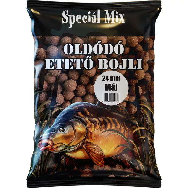 Speciál Mix 24mm Leber Auflösender Futterboilie 1kg