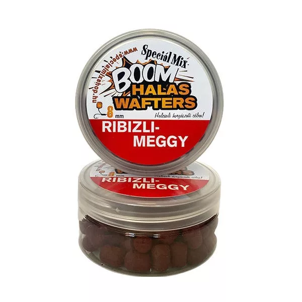 Speciál Mix 8mm Johannisbeer-Sauerkirsche Boom Löslicher, Fischiger Wafters Dumbell 20gr