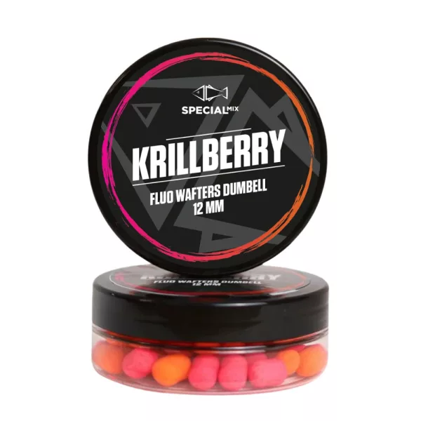 Speciál Mix 8mm Krillberry Boom Lösliche, Fisch Wafters Dumbell 20gr