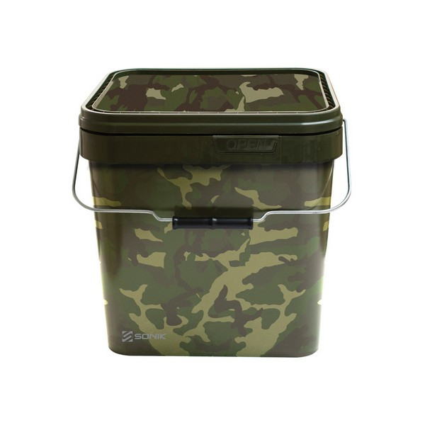 Sonik Camo Square Bucket 17l Eimer
