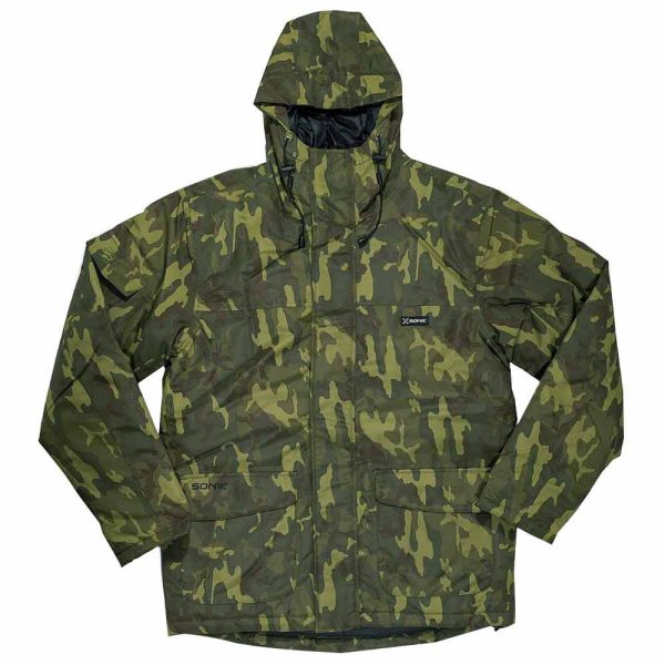 Sonik Schwere Wattierte Jacke Camo M