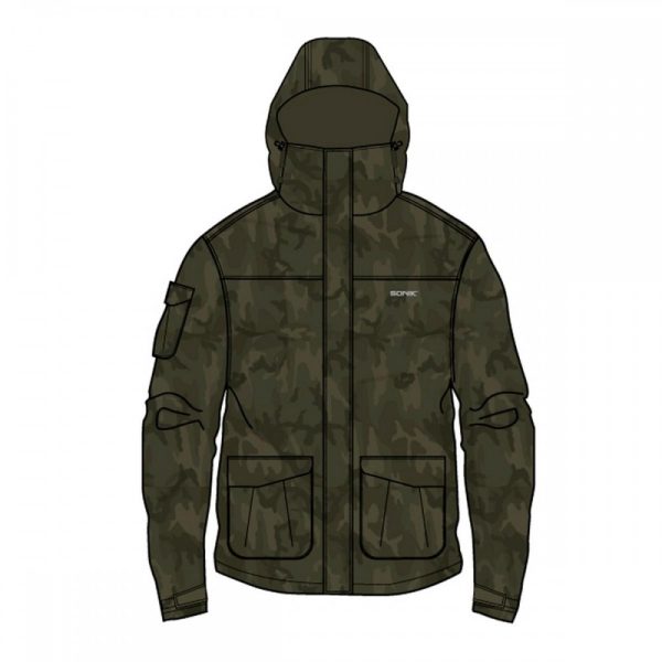Sonik Leichte Jacke Camo M
