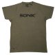 Sonik Raglan Grünes T-Shirt XL