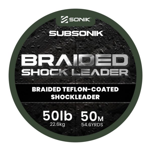 Sonik Braided Shock Leader Geflochtene Vorfachschnur 50m