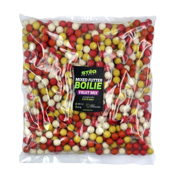 Stég Futter Boilie 20mm Fruchtiger Futterboilie 5kg
