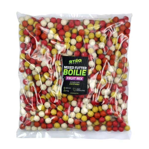 Stég Mixed Futter Fruit Mix Futterboilie 4kg