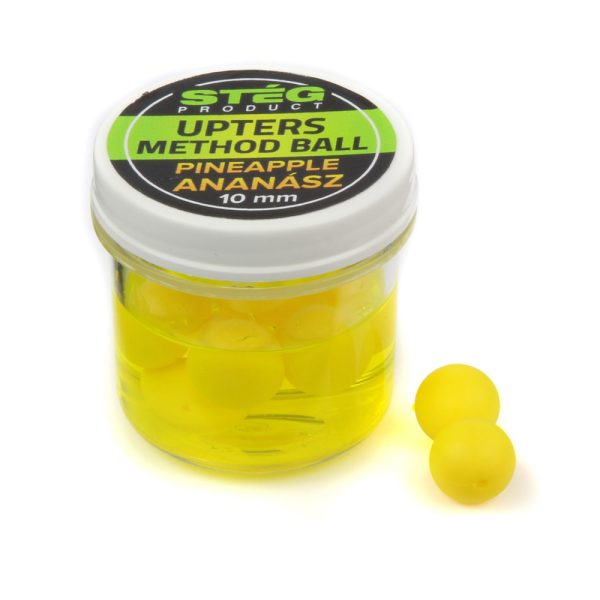 Stég Upters Method Ball Wafter Ananas 10mm 8 Stück