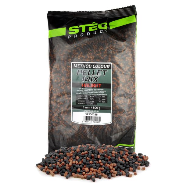 Stég Pellet-Mix 3mm Heilbutt Pellet 800gr