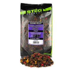 Stég PVA-Spod Mix Fruchtig 3-5-8mm Pelletmischung 800gr