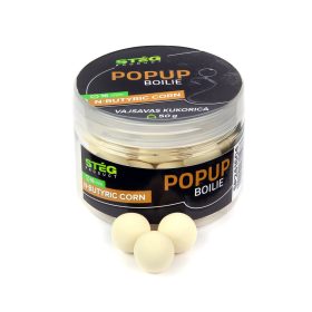 Stég Pop Up Boilies Buttersäure 16mm Pop Up 50gr