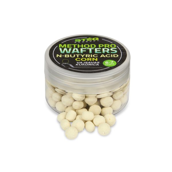 Stég Method Pro Wafters 6-7mm Buttersäure-Mais Wafters 15gr