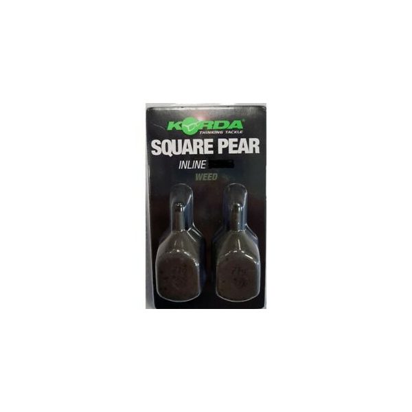 Korda Square Pear Swivel Blister Boilie-Blei 98gr