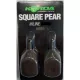 Korda Square Pear Swivel Blister Boilie-Blei 98gr