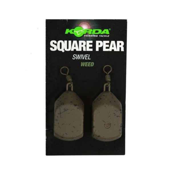 Korda Square Pear Swivel Blister Boilie-Blei 112gr