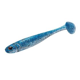   Major Craft Stabi Shad Slim 10,2cm #002 Blue Silver Gummifisch 4 Stk.