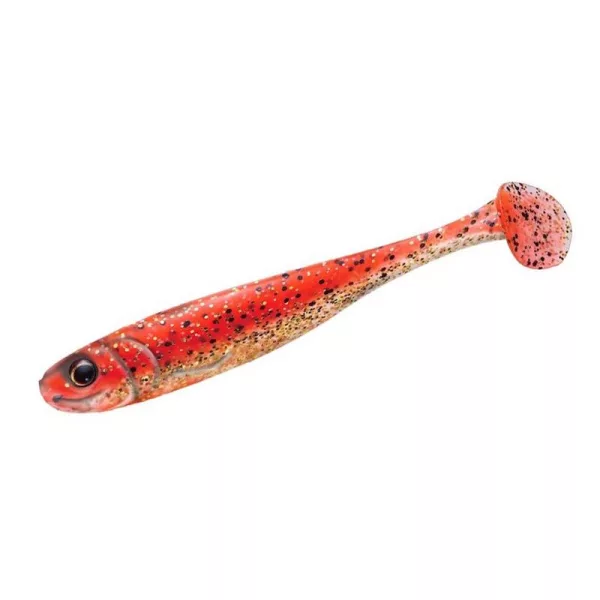 Major Craft Stabi Shad Slim 12,7cm 13,4gr #003 Orange Gold Gummifisch 4 Stk.