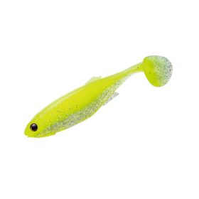  Major Craft Stabi Shad Fat 8,9cm #005 Chart Silver Gummifisch 4 Stk.