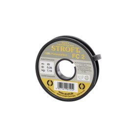   Stroft FC2 Kristálytiszta Áttetsző 0,30mm 25m Fluorocarbon Előkezsinór