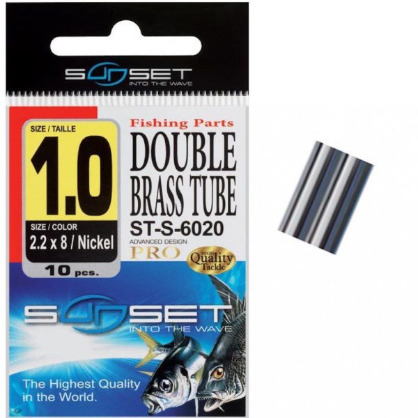 Sunset - DOUBLE CRIMPS ST-S-6020 1.8X3.8 10 X10 - Klemmhülse