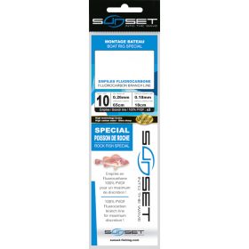   Sunset - BDL BOAT RS COMPETITION SPECIAL POISSON DE ROCHE / FLUORO 3X18 N10 - Montage - Meeresmontage