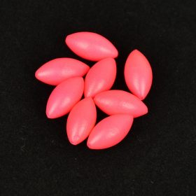 Sunset - BEADS FLOATING OVAL FLUO PINK 5x10mm X20 - Stopper