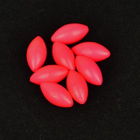 Sunset - BEADS FLOATING OVAL FLUO RED 7x15mm X20 - Stopper