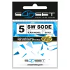 Sunset Sunhooks SW Sode BN N°4 Plättchen mit Widerhaken Feederhaken 20 Stück