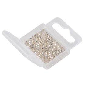   Sunset Micro Glass Beads Transparent 1,5mm Glasperlen 200 Stk.