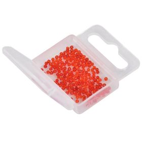Sunset Micro Glass Beads Rot 1,5mm Glasperlen 200 Stk.