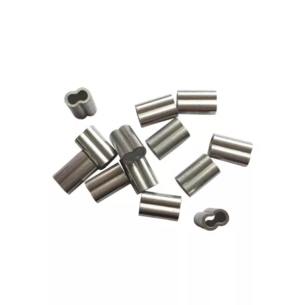 Sunset Aluminium Double Sleeve ST-S-6062 2,2x4,5x15mm Quetschhülse 12 Stk.