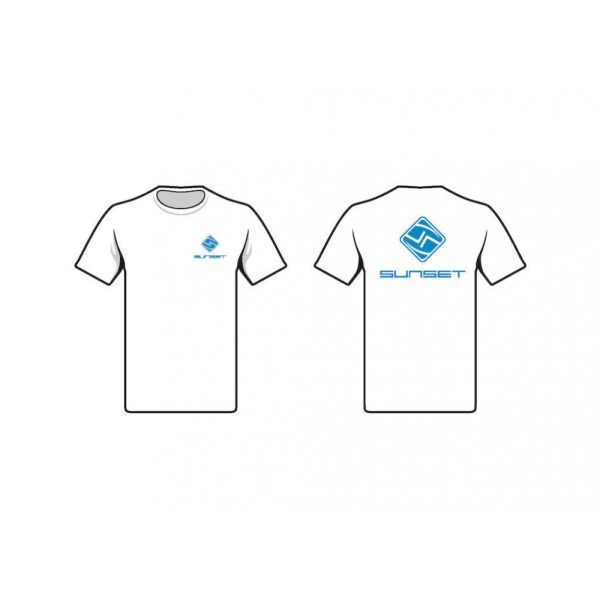 Sunset - T-SHIRT WHITE SUNSET XL - T-Shirt