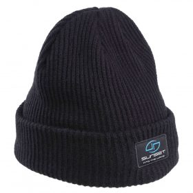 Sunset Beanie Sunkit Hat SW Schwarze Strickmütze