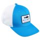 Sunset Suncap Trucker SW Wolfsbarsch Blau Weiße Baseballkappe