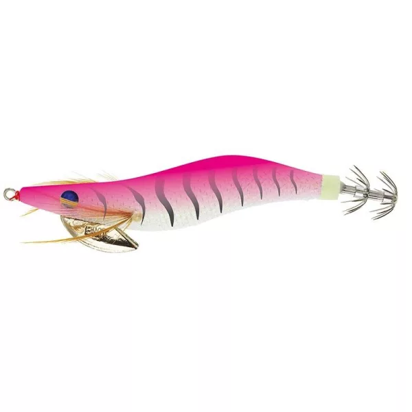 Sunset Sunsquid Bad Gambas Zebra Pink 11cm 20,4gr sinkender Tintenfisch-Jig