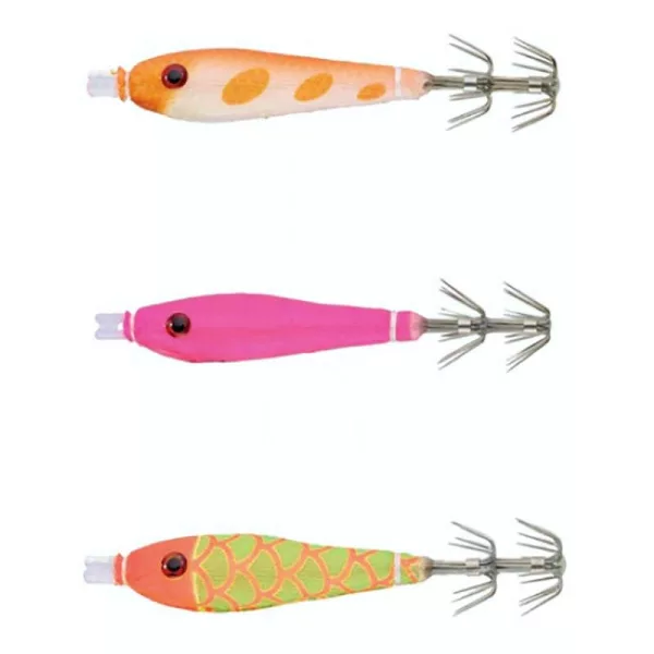 Sunset Sunsquid Oppai Rig Ika Hanta Set OPO #1.5 Oppai Jig 3 Stk.