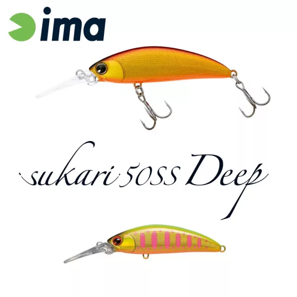 Ima Sukari 50SS Deep 5cm 5gr 104 Ibuki Wobbler