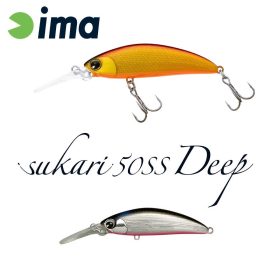 Ima Sukari 50SS Deep 5cm 5gr 106 Silver Back Wobbler
