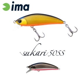 Ima Sukari 50SS 5cm 5gr 106 Silver Back Wobbler