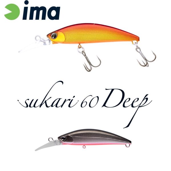 Ima Sukari 60 Deep 6cm 8gr 006 Silver Back Wobbler