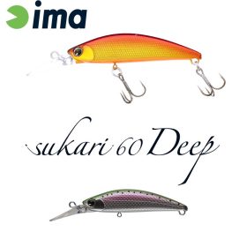Ima Sukari 60 Deep 6cm 8gr 017 Rainbow Trout Wobbler