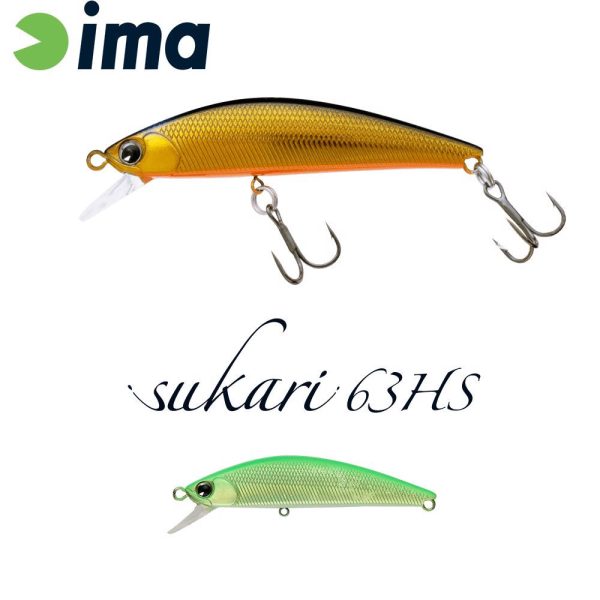 Ima Sukari 63HS 6,3cm 8gr 016 Melon Wobbler