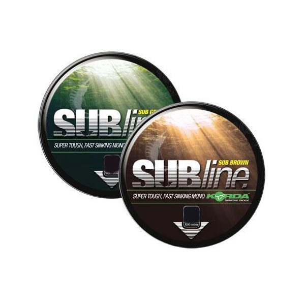 Korda Subline Ultra Tough 1000m - Green 15lb - monofile Karpfenhauptschnur