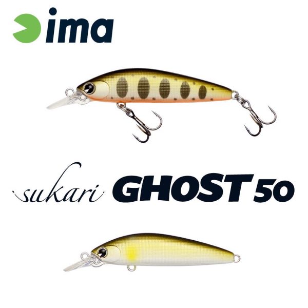 Ima Sukari Ghost 50SU 5cm 3,2gr 009 Pearl Ayu Wobbler