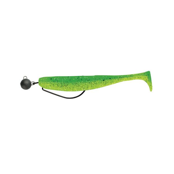 Swimy Cheburashka Pompei Shad Rig Gummifisch K014 125mm - 10gr - Ready Rig - Cheburashka Blei - Vormontiert
