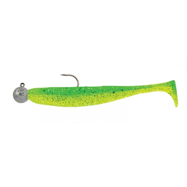 SWIMY Pompei Shad mit Jigkopf Gummifisch K014 125mm - 12gr - Ready Rig