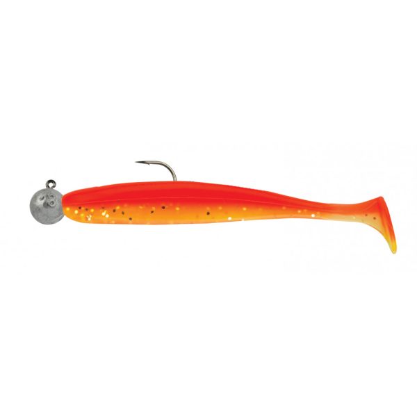 SWIMY Pompei Shad mit Jigkopf Gummifisch K040 75mm - 5gr - Ready Rig