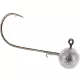 WESTIN RoundUp 10g #4/0 Natural Mustad 32632 3 Stück Jigkopf