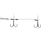 WESTIN Pro Stinger Double 1x7 40,8kg 15cm #2/0 2 Stück Stinger-Montage