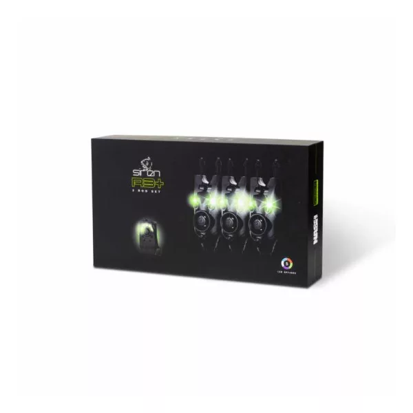 Nash Siren R3+ Presentation Set 3 Rod Elektronisches Bissanzeiger-Set
