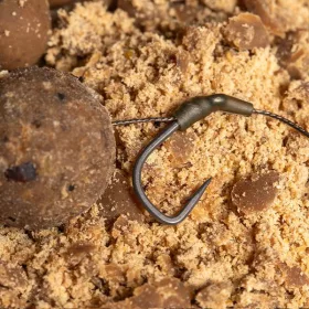 Nash Big Carp Rig 4, mit Widerhaken, mit Öse, Vorfachhaken